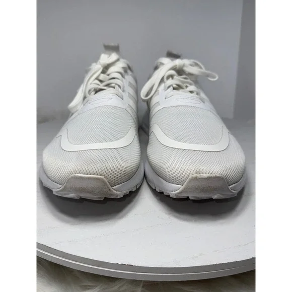 Adidas ZX Flux Mens White Casual Athletic Sneakers Shoes Size - Picture 3 of 11